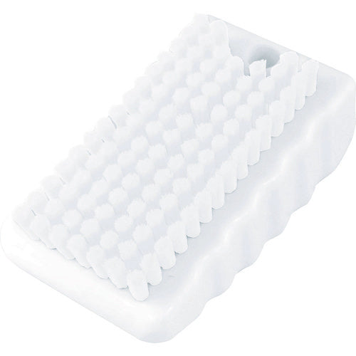 TRUSCO ツメブラシ HACCP対応 ホワイト TNB-H-W 1 個