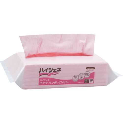 Crecia Higene Pink Handy Wiper 62101 1 CS