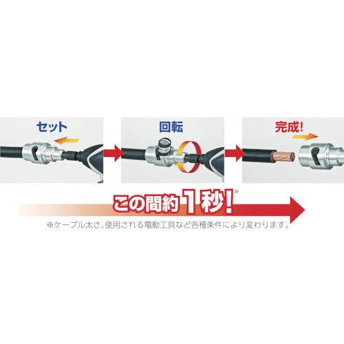 タジマ CV線ストリッパー ムキソケ アジャスター式 60・100・150セット DK-MS3MAJSET 1 S