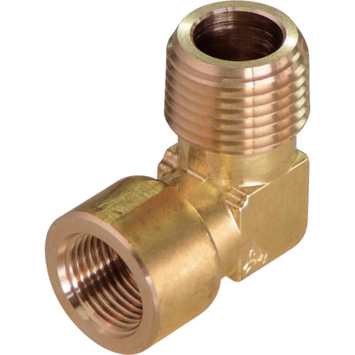 ASOH Different Diameter Inner/Outer Elbow PT3/8 Outer x PT1/2 Inner LK-1034R 1 pc