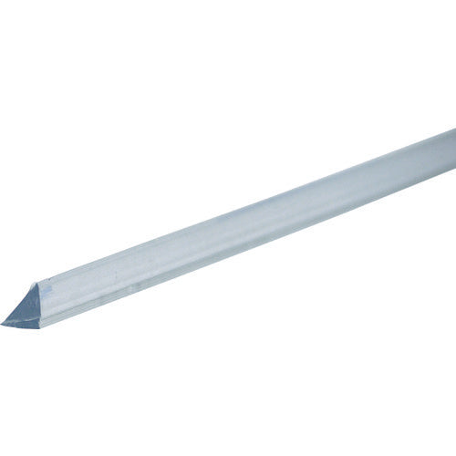 タキロン 接着棒 PVC クリア 三角 7MM×1M (10本入) SB8066-7X1000 1 PK