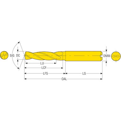 Seco Drill Solid Carbide Drill SD1103A-0430-017-06R1 1 pc