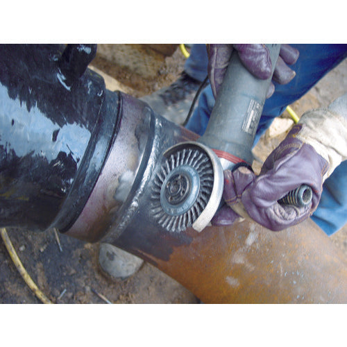 LESSMANN 파이프라인 브러쉬 Φ100 고장도 강선 0.5 47120428 1개