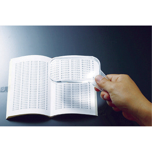 TRUSCO Acrylic Square Magnifying Glass 2.5x Lens TAKL-25 1 pc