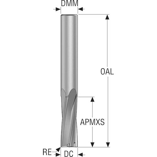 SECO JABRO Composite End Mill 880200R020Z4.0-DURA 1 piece
