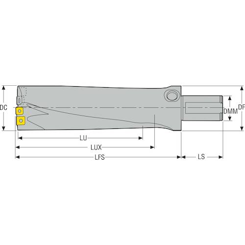 Seco Drill SD542 Series Body SD542-70-175-40R7 1 piece