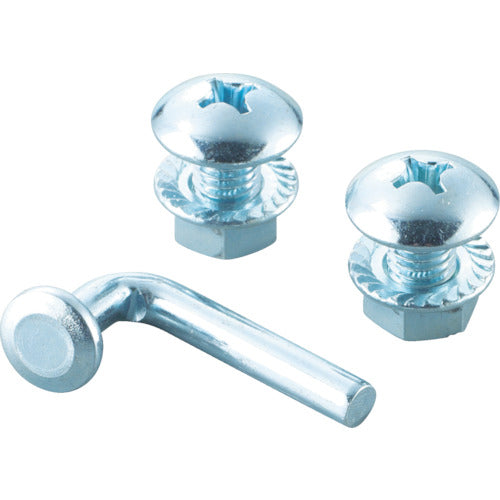 TRUSCO Steel Light Weight Shelf Bolt Set SBL Type Antibacterial Paint Semi-Boltless Light Weight Shelf SBL-BNSET 1 S