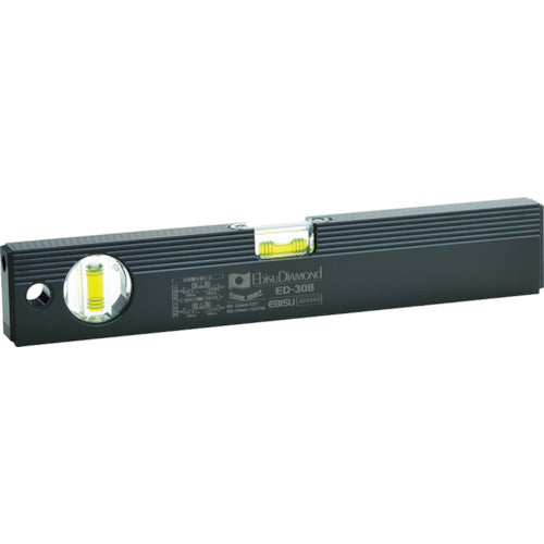 Ebisu Diamond Basic Level with Magnet Black 300mm Black/Green ED-30MB 1 pc