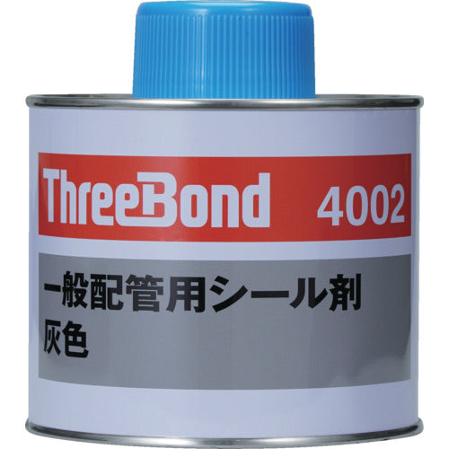 THREEBOND 配管用シール剤 合成樹脂系 汎用タイプ TB4002 500g 灰色(4002AA) TB4002 1 缶