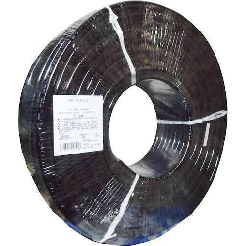 Chiyoda Polyurethane Tube TE Touch Tube 16mm/100m Black TE-16-100 BK 1 Roll