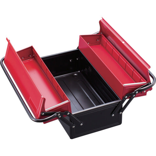 TONE Tool Case (Metal) V-Shaped 2-Tier 410 x 220 x 190 mm BX420 1 pc