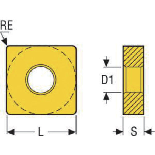 SEKO Turning ISO Negative Insert (Carbide/Cermet) TM1501 SNMM250724-RR6 10 pieces
