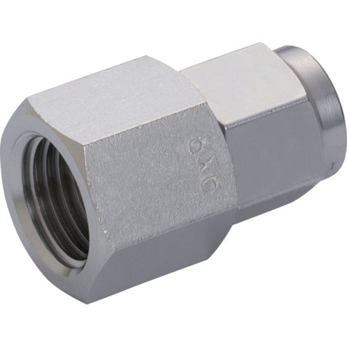 PISCO SUS316 튜브 피팅 암 스트레이트 NSCF0640-02 1 pc