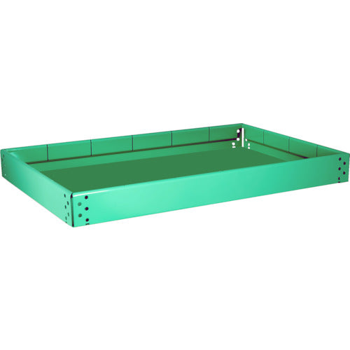 TRUSCO Tool Wagon Eagle Birdy Wagon Shelf Deep Type 600 x 400 Young Green EGW-S64FT-YG 1 Piece