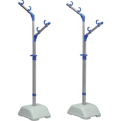 IRIS 528590 ステンレス物干し ブロー台セット SMS−169R(2台1セット) SMS-169R 1 S