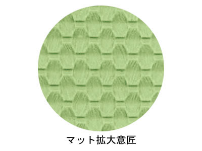 Anti-slip mat Oval Link Mat Type L / Brown 1 piece