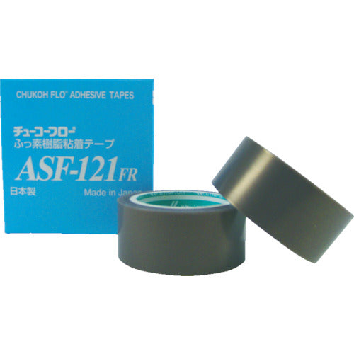 チューコーフロー フッ素樹脂フィルム粘着テープ ASFー121FR 0.23t×30w×10m ASF121FR-23X30 1 巻