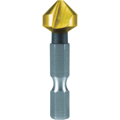 RUKO Hexagonal Shaft Countersink 10.4mm Titanium 102-315T 1 piece