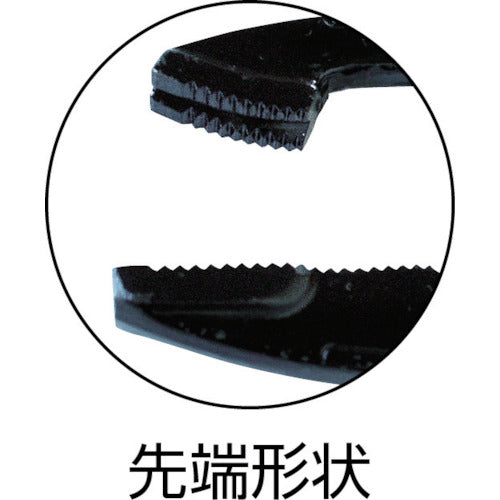 GRIP-ON 그립 플라이어(홈 부착 첨단 사양) 190mm 122-07 1 丁