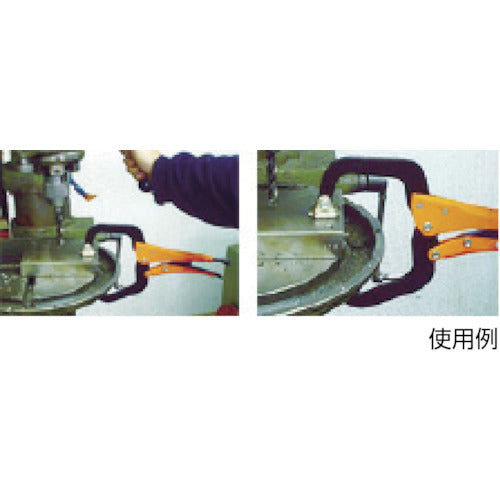 GRIP−ON C型グリッププライヤー(自在金具付) 630mm 224-24 1 丁