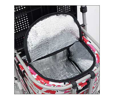 Atre Cooler Bag Included / CX-07023 Floral Pattern (Blue Base) 1 Unit