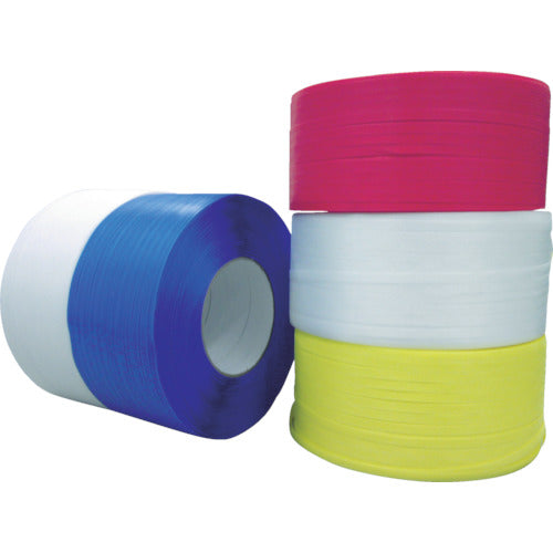 FKK PP band yellow 15.5mm x 2500m GOB-15.5X2500-Y 2 rolls