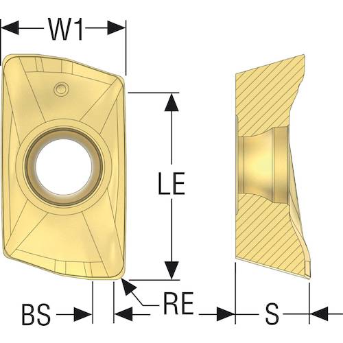 SECO Milling Insert for Turbo Cutter MP1501 XOMX120408TR-D14 10 pieces