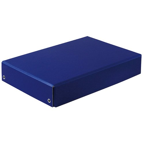 DEBIKA 紙製おどうぐばこA4ネイビー 44171 1 個