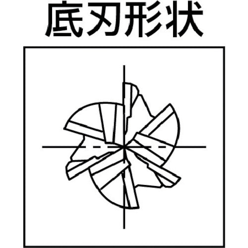 MAPAL 超硬スクエアエンドミル Opti−Mill−HPC 不等分割/不等リード6枚刃 仕上げ用 刃径10mm 刃長22mm 全長72mm シャンク径10mm SCM370J-1000Z06R-S-HA-HP213 1 本
