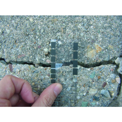 MYZOX クラックスケール 黒<CRKS−3> CRKS-3 1 枚