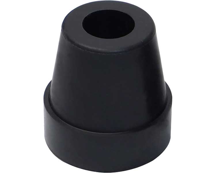 개원대 고무칩 A 4점 지팡이용(내경 12mm) / CX-07024 블랙 1개