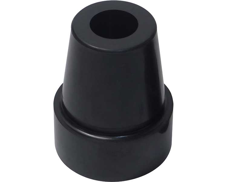 Care Team Rubber Tip C for Single Cane and Telescopic Cane (Inner Diameter 15mm) / CX-07024 Black 1 pc