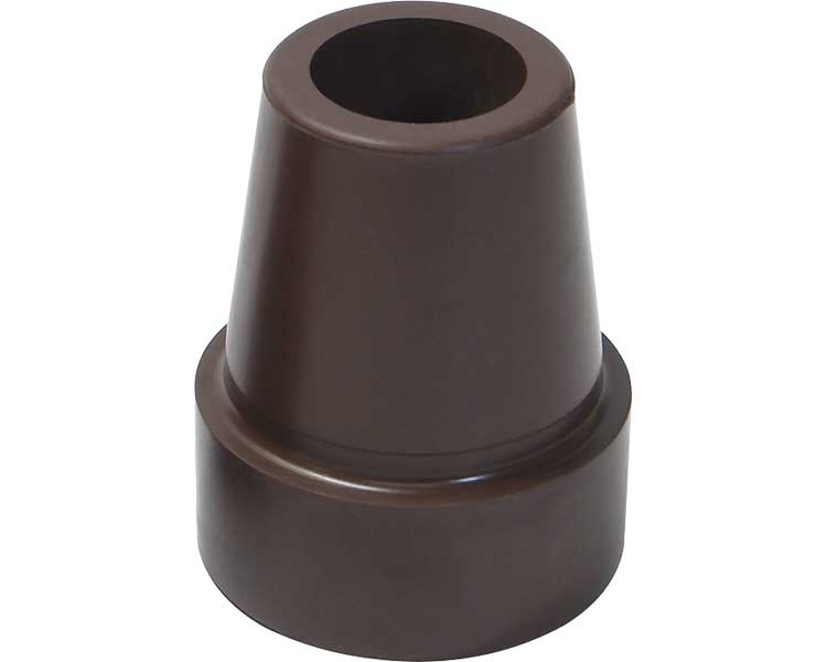 개원대 고무 칩 E 1개 지팡이·신축 지팡이용(내경 18mm) / CX-07024 브라운 1개