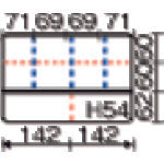 RING STAR スーパークラブパーツ RP−300クリア RP-300-C 1 個