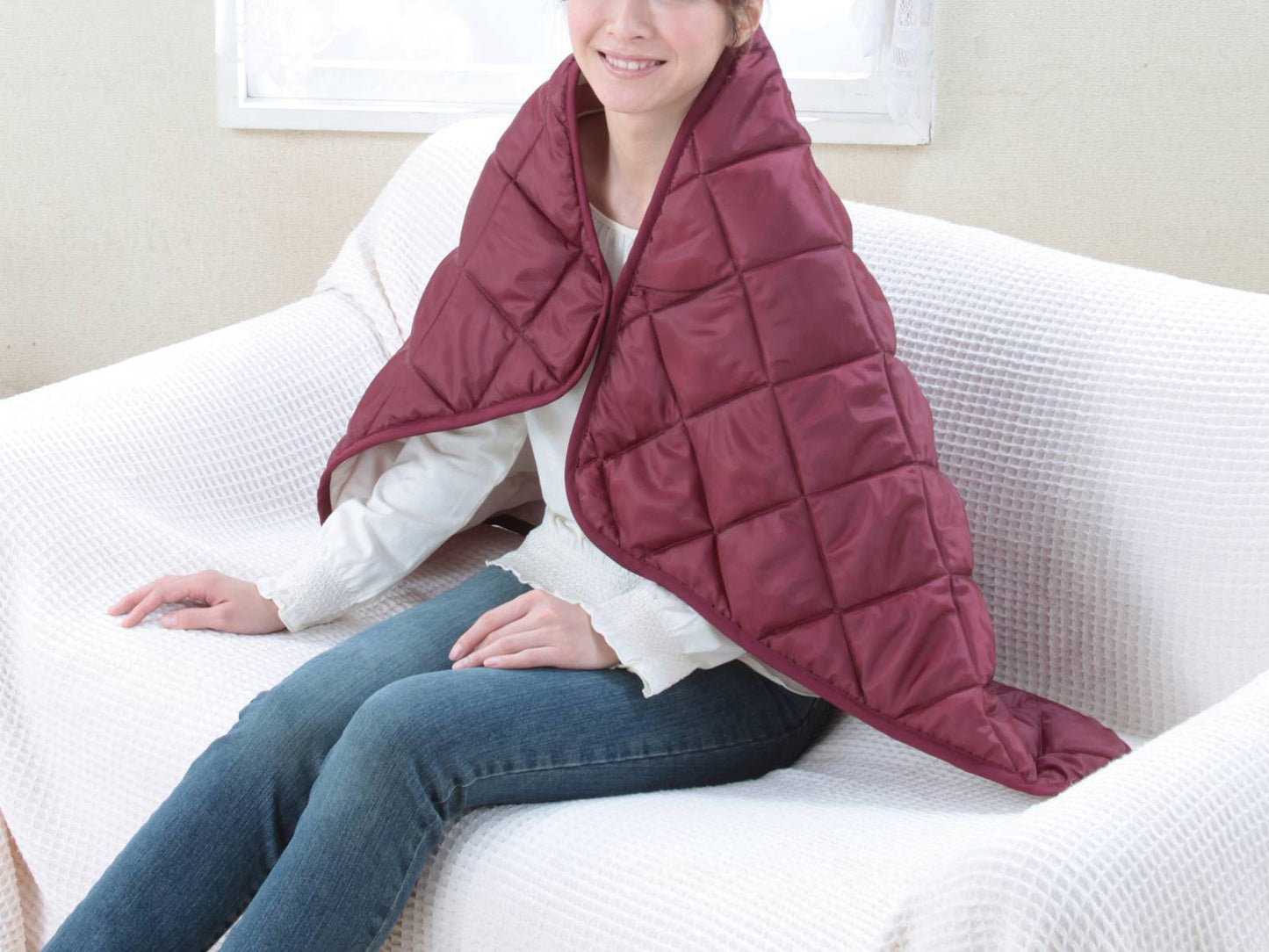 富士パックス販売オーラ蓄熱繊維 足湯気分 半身浴サイズ