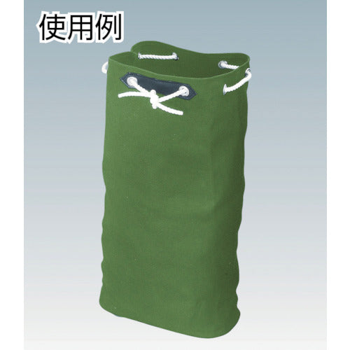 TRUSCO 道具袋 L 黒 H510XW350 TDBL-BK 1 個