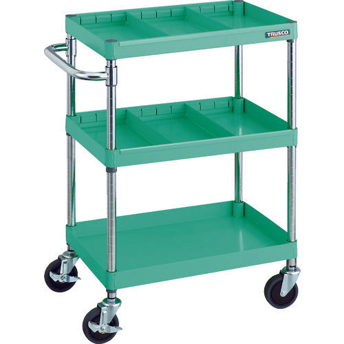 TRUSCO Steel Cart Divider Set Tool Cart Phoenix Cart W600 x D400 White PEW-64SSET-W 1 Piece