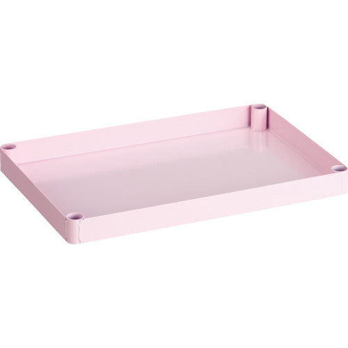 TRUSCO ツールワゴン フェニックスワゴン 棚板 600X400 ピンク PEW-64T-P 1 枚