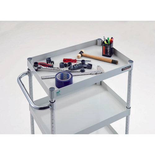 TRUSCO Tool Wagon Phoenix Wagon Noise-reducing 600 x 400 x H600 2-tier Young Green PEW-662-YG 1 unit