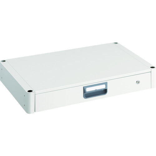 TRUSCO ツールワゴン フェニックスワゴン 薄型1段引出 750X500 ホワイト PEW-75Z-W 1 台