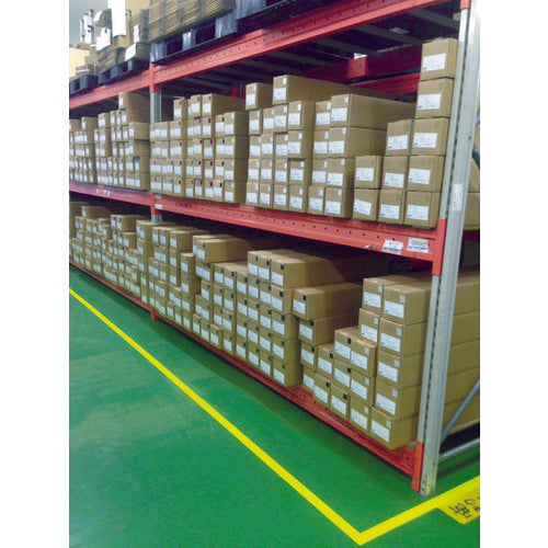 TRUSCO Fluorescent Line Tape 50mm x 10m Red TLK-5010R 1 Roll