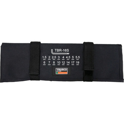TRUSCO Ball Point Hexagonal Wrench Set (Standard Type) 16 Pieces TBR-16S 1 S