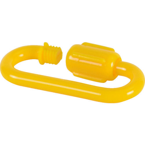 TRUSCO プラカラビナ イエロー 6MM (2個入) TCK6Y 1 袋