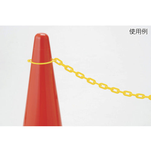 TRUSCO プラチェーン 白 6MMX3M TPCB6-3W 1 本