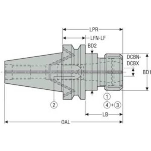 セコ ツーリング テーパーフェース E3214567525120 1 個