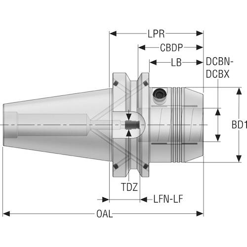 セコ ツーリング モノブロック BT50ADB-HCR20-083 1 個