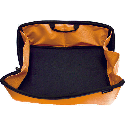 TRUSCO 大開口布製工具ケース ブラック 420mm TDTC-420-BK 1 個