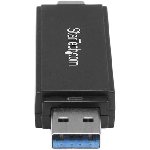 StarTech USB 카드 리더/USB-C & USB-A/SD & MicroSD/2 슬롯 SDMSDRWU3AC 1상자