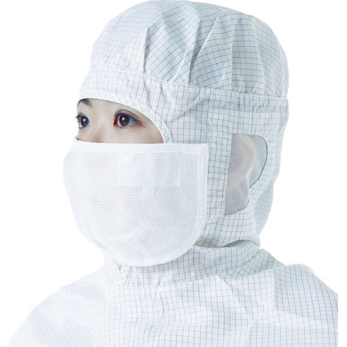 TRUSCO 【売切廃番】 立体メッシュマスク ホワイト TRM-W 1 枚