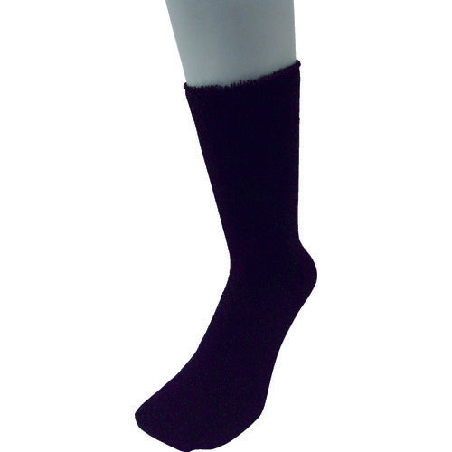 TRUSCCO 방한 양말 25cm ~ 27cm 2 발 들어 블랙 TATK-BK 1 쌍